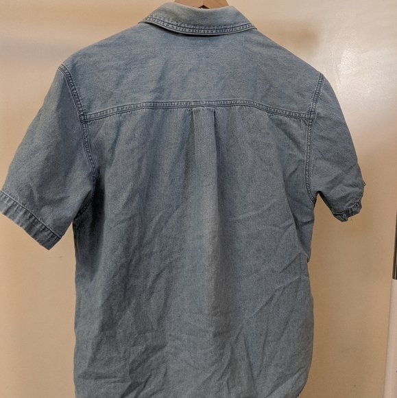 Vintage Denim Floral Shirt - Picture 6 of 6